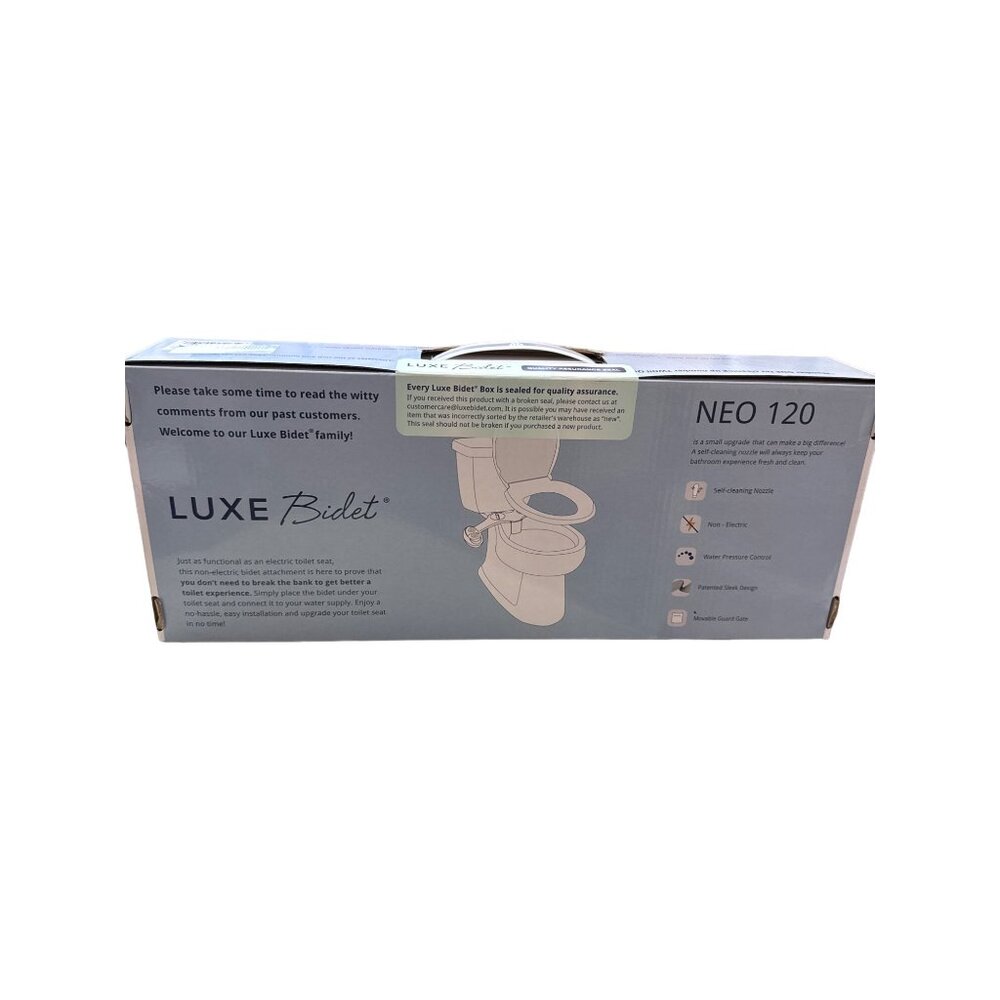Luxe Bidet Neo 120 Non-Electric Self-Cleaning SKU 3707